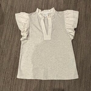 Sundays Ruffled Sleeve Top